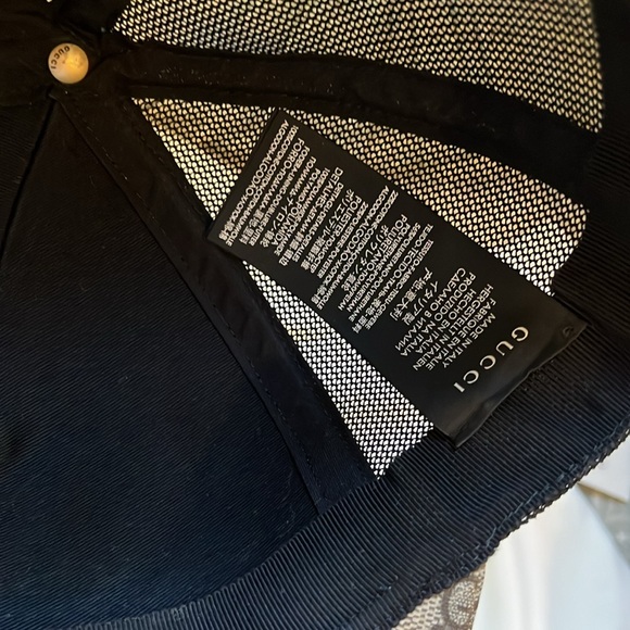 Gucci baseball hat from 2020 collection in excellent condition size M - Picture 5 of 8